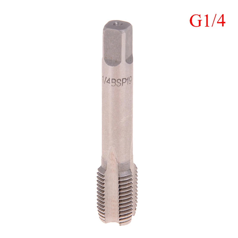 G1/8 1/4 3/8 1/2 3/4 HSS Taper Pipe Tap BSP Metal Screw Thread Cutting Tool Qme G14