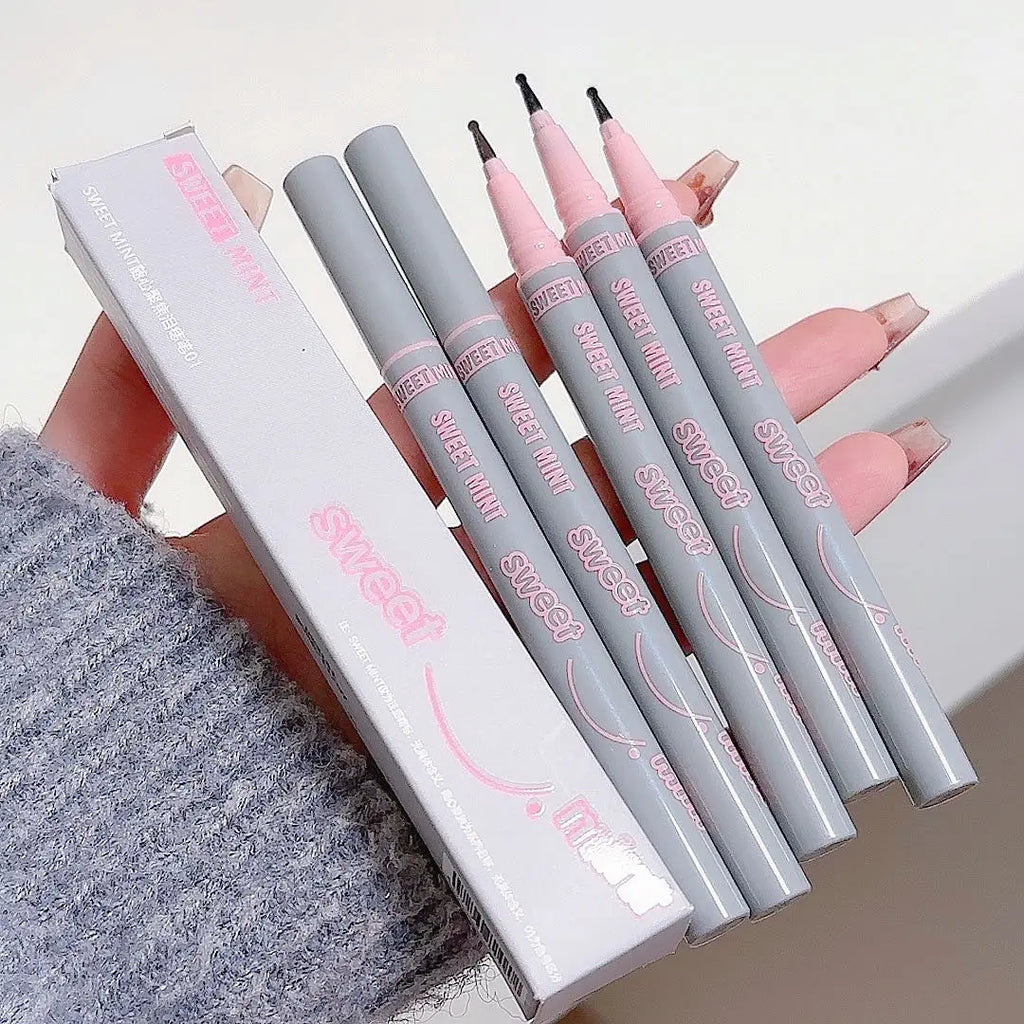 Face Fake Freckles Pen Natural Liquid Tear Mole Pen Amber Brown Dot Spot Concealer Pen Lifelike Cheek Spots Tint Makeup Tool Qme