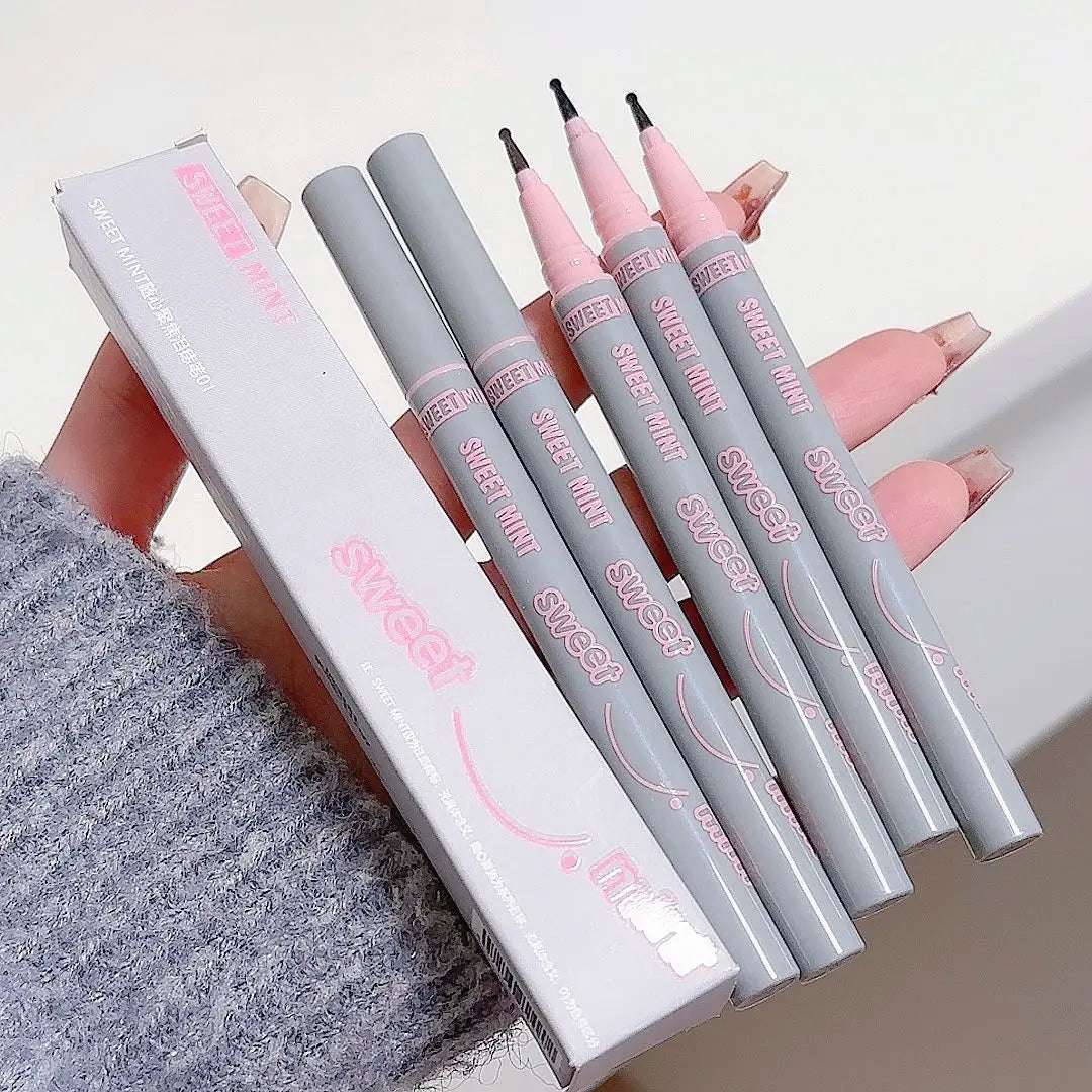 Face Fake Freckles Pen Natural Liquid Tear Mole Pen Amber Brown Dot Spot Concealer Pen Lifelike Cheek Spots Tint Makeup Tool Qme