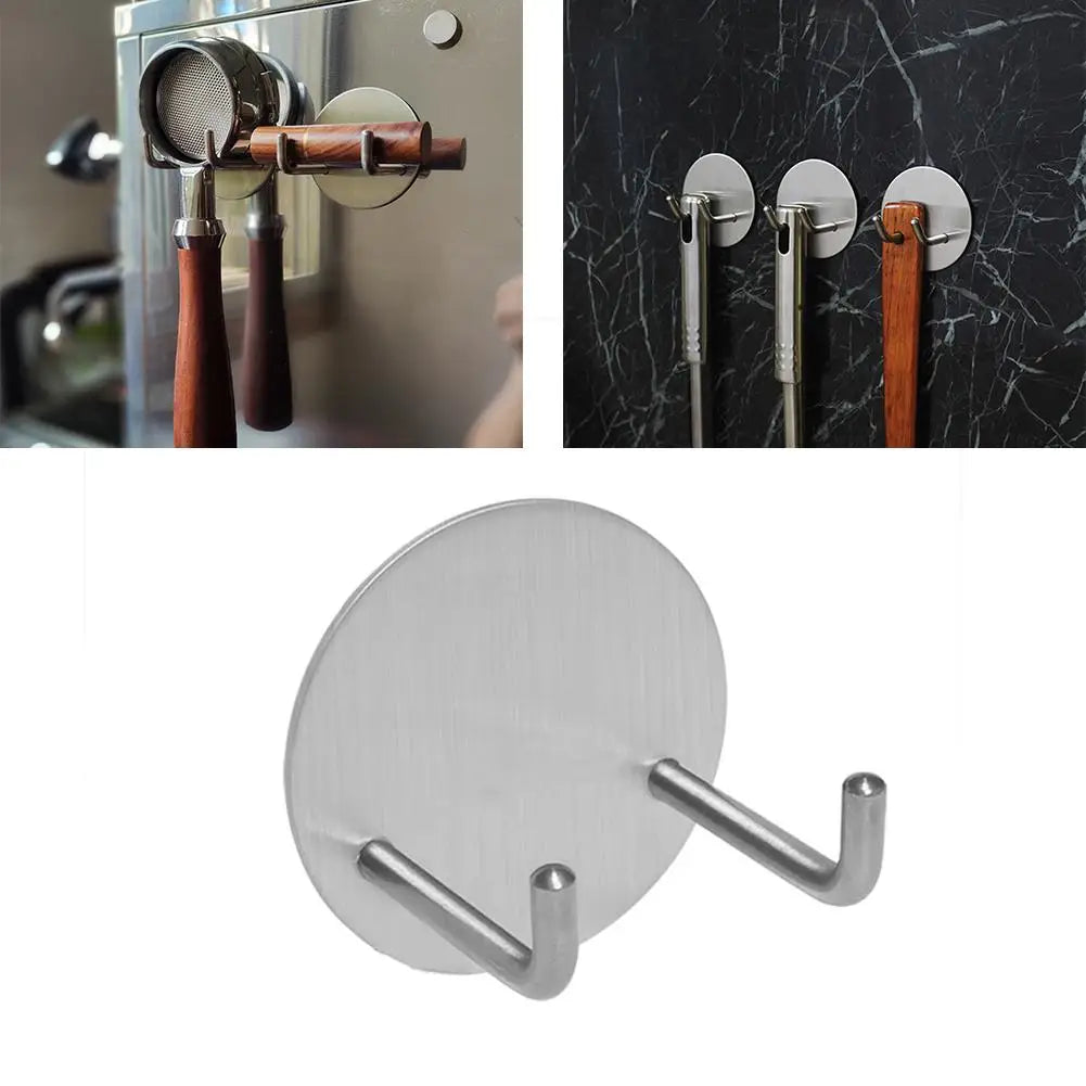 Coffee Bottomless Portafilter Wall Rack Self-adhesive Handle Hanger Qme Default Title