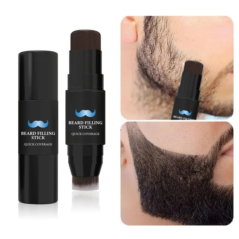 Beard Filling Stick Brush Head 1 Waterproof Natural Thick Hair Qme