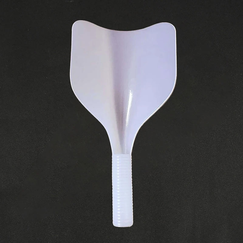 Barber Clear Plastic Hairspray Face Cover Hair Cut Pads Salon Qme