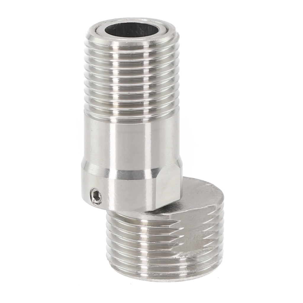 360Degree Adjustable Faucet Angled Curved Foot Eccentric Screw Corner Shower Extension TapAdapter For Kitchen For Bathroom Qme long style