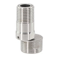 360Degree Adjustable Faucet Angled Curved Foot Eccentric Screw Corner Shower Extension TapAdapter For Kitchen For Bathroom Qme long style