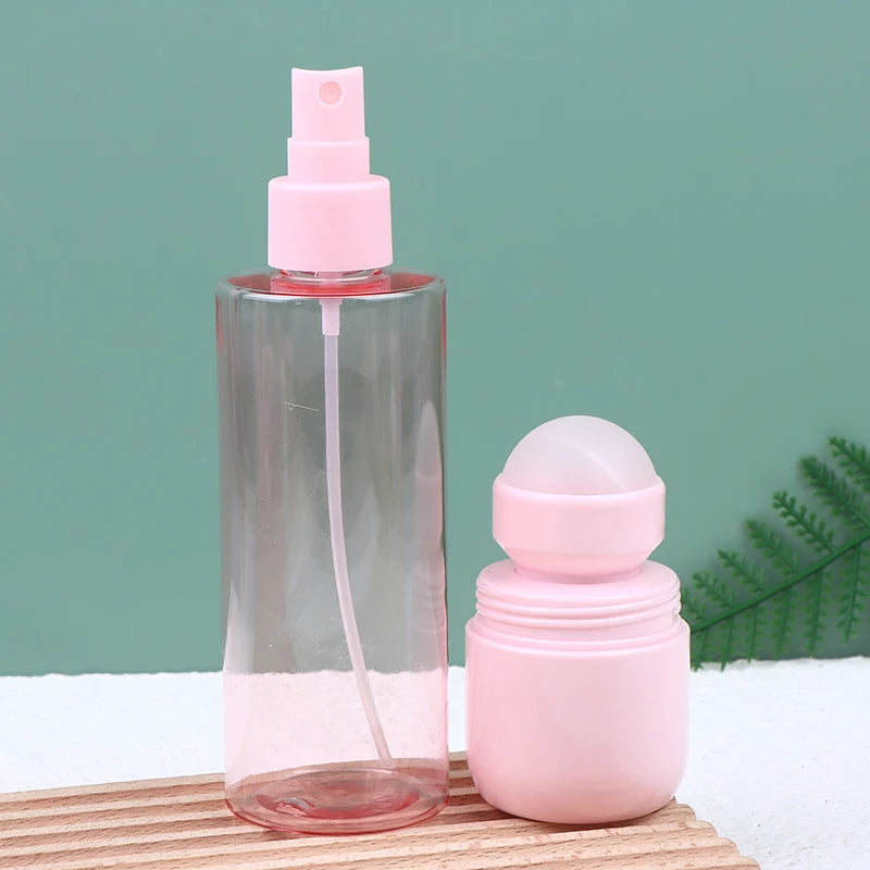 Pink Series Antiperspirant Body Fragrance Roll-on Bottles Spray Qme