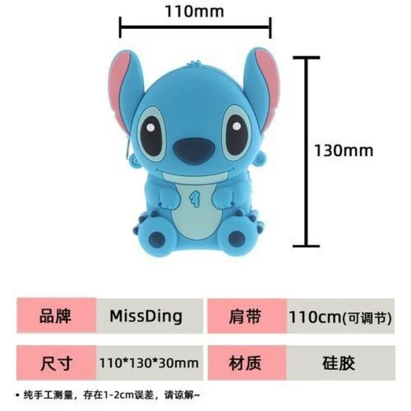 Stitch Cartoon Coin Purse Cute Instagram-style Fashion Bag Students Qme 30Large