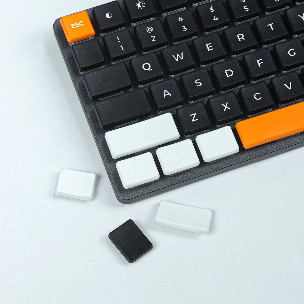 2PCS Chocfox CFX Low Profile PBT Keycaps For Kailh Chocolate Switch Mechanical Keyboard Homing Keys 1.25/1.5/1.7/2/2.25U Keycaps Qme