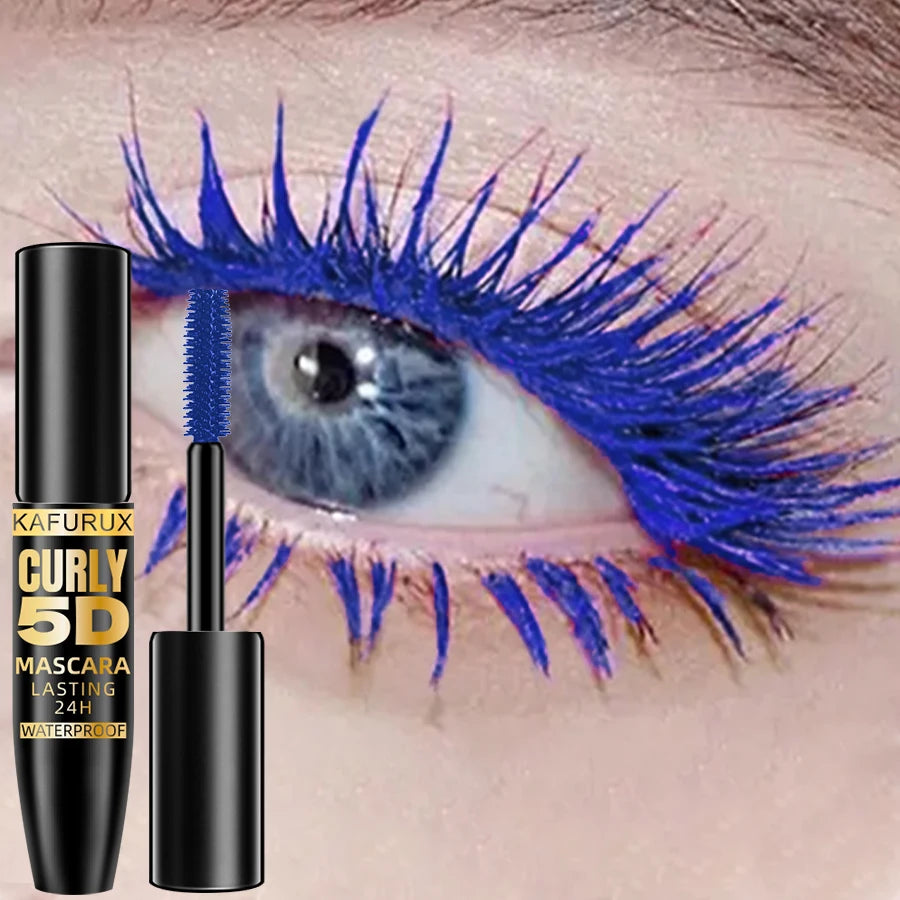 5D Mascara Thick Curl Waterproof Natural Lenthen Eyelash 9 Colors Qme 103
