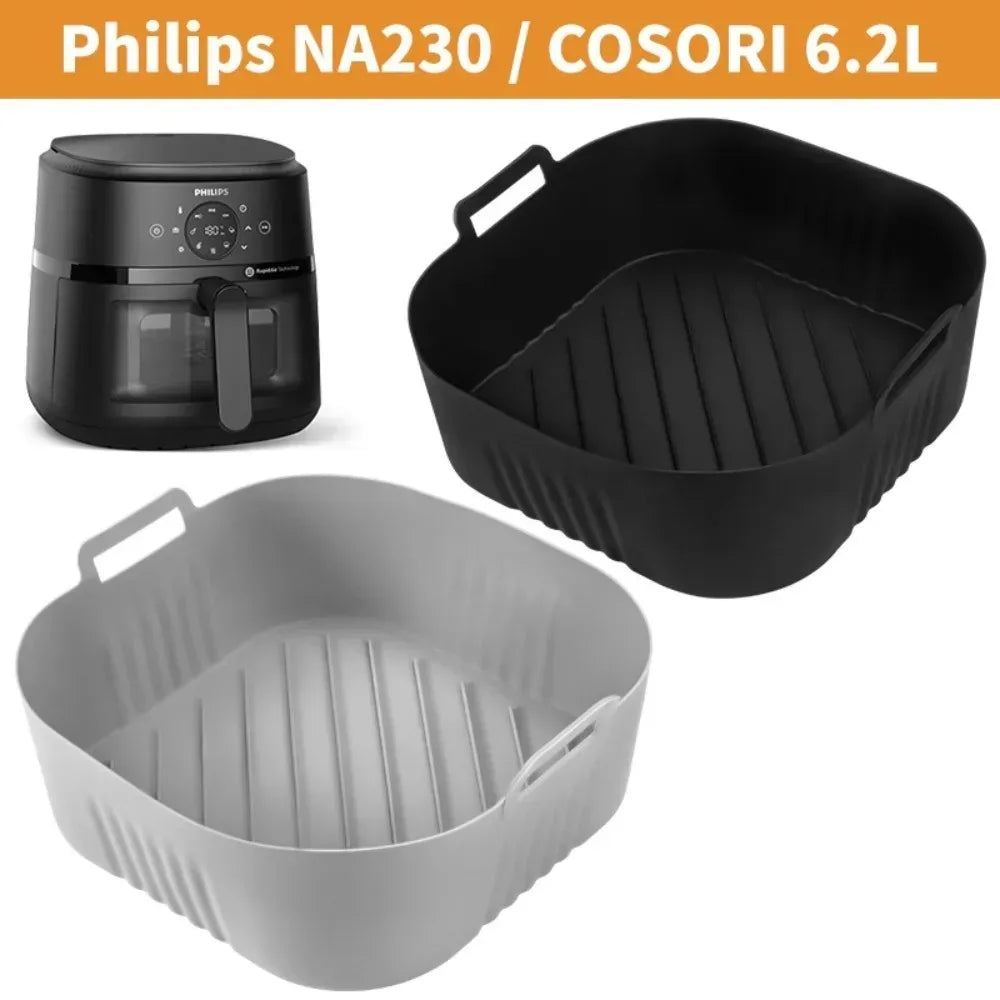 Silicone Air Fryer Mold Oil Filter Strip PhilipsNA230 COSORI6 Qme