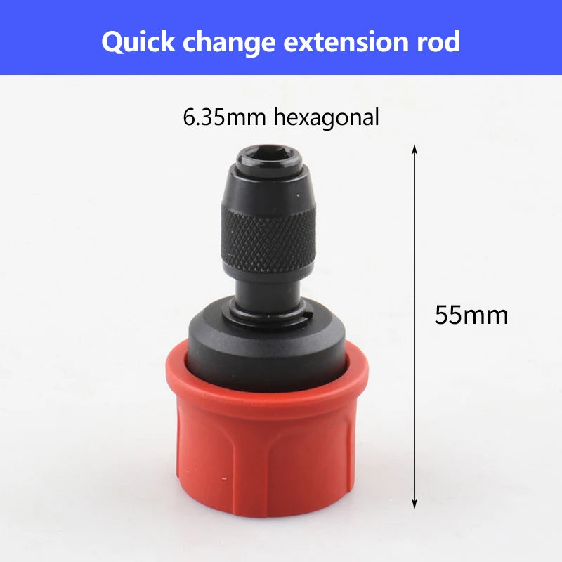 Quick-release Drill Conversion Chuck Hex Bits Compatible Corded Qme 04