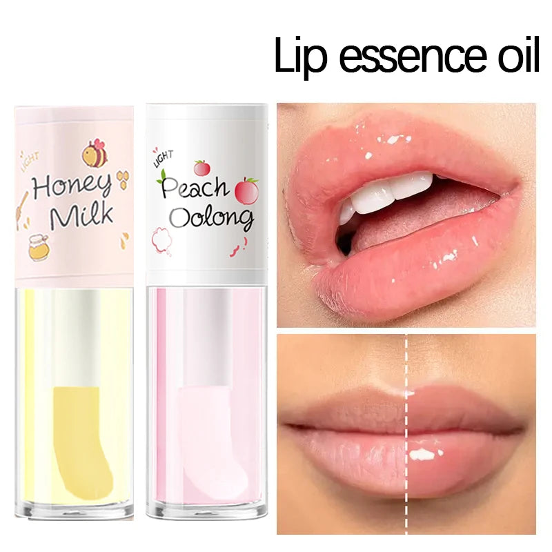 Fruit Flavored Lip Oil Long-lasting Moisturizing Brightening Qme