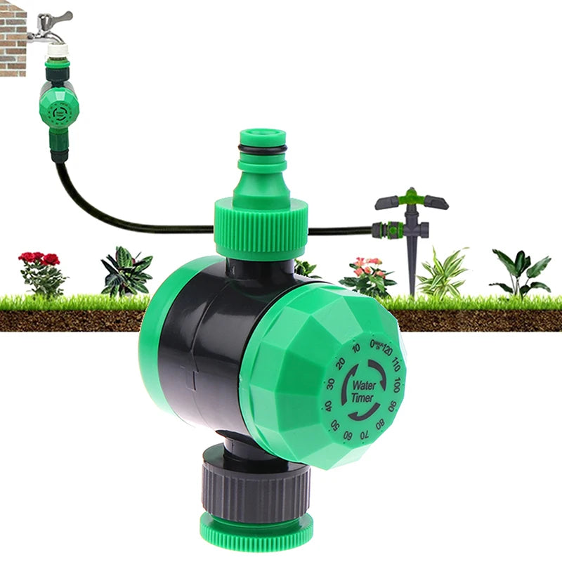1Pc Garden Automatic Watering Timer Drip Irrigation Timer 2 Hours Mechanical Timer Watering System Controller For Agricultural. Qme