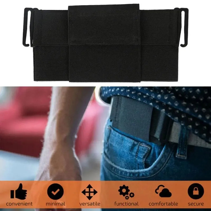 Invisible Waist Pouch Belt Waterproof Anti-theft Running Phone Bag Qme