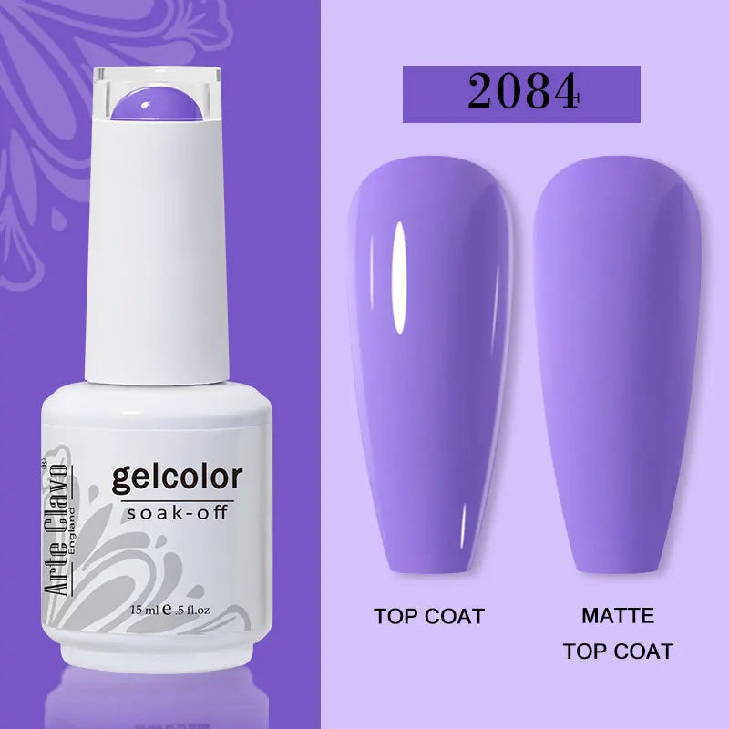Arte Clavo Red Series Nail Polish Party Colors Gel Varnishes All