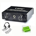 Digital Mini Headphone Power Car Amplifier HIFI 2 Channel High Bass Stereo Audio Amplifier For Motorcycle Home Boat Qme Default Title