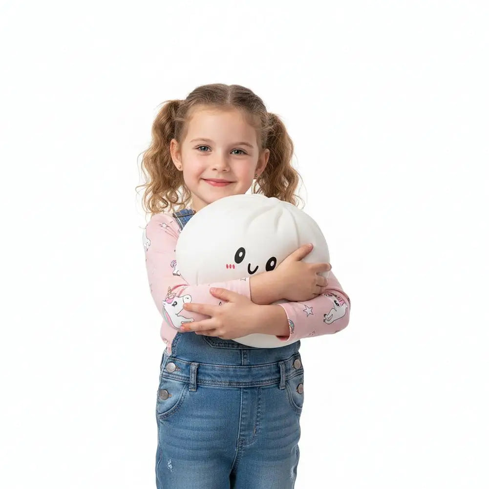 Giant Dumpling Squishy Soft Stuffed Hug Pillow Home Decoration Stress Qme