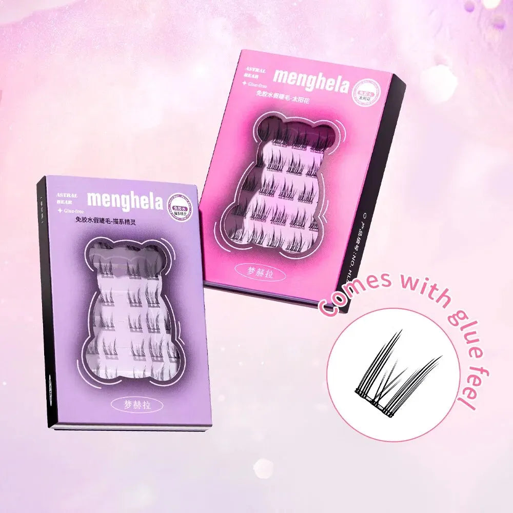 Fairy Glue-free False Eyelashes Easy Rebound No Need Remove Segmented Qme