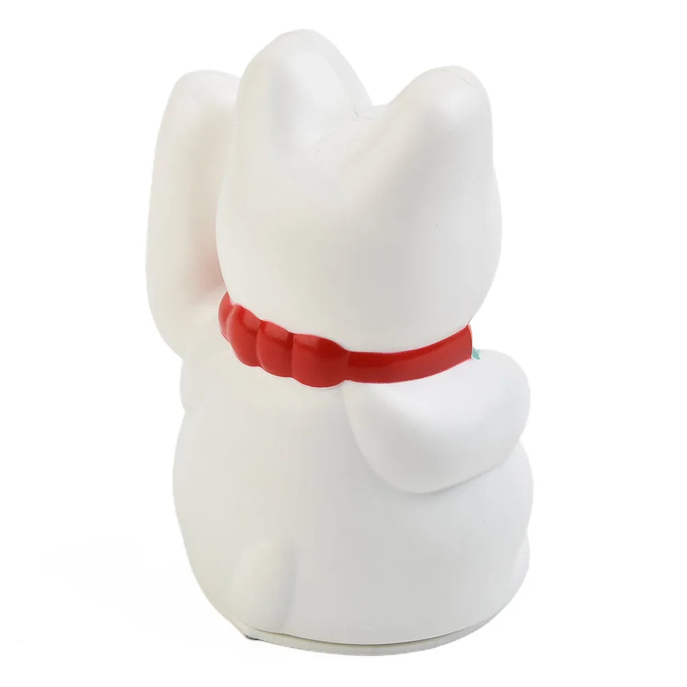 Feng Shui Beckoning Cat Chinese Electric Waving Fortune Lucky Cat New Store Opening Gift Waving Kitty Decor Room Shop Decoration Qme