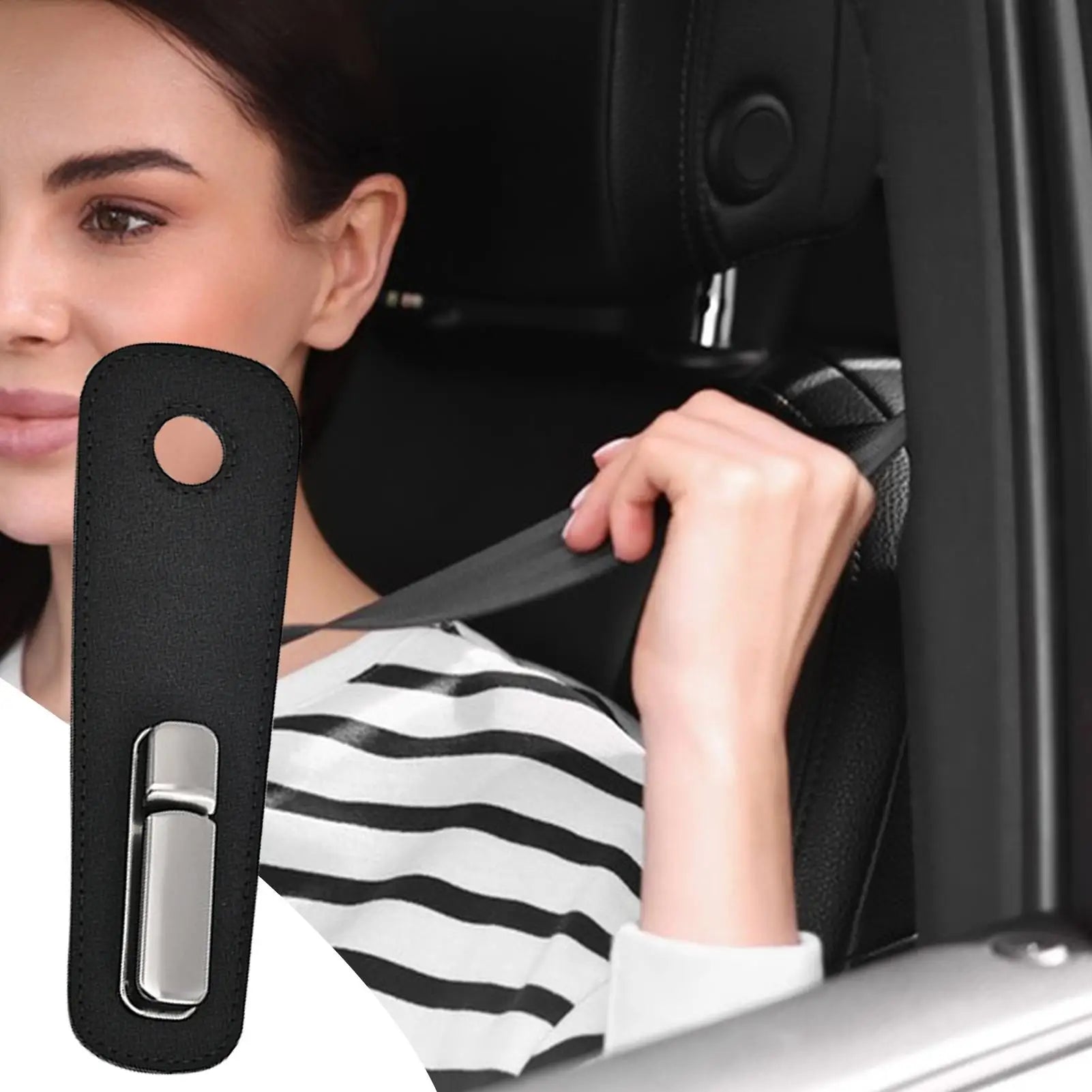 Seat Belt Retainer Non-slip Safety Fastener Quick-release Qme