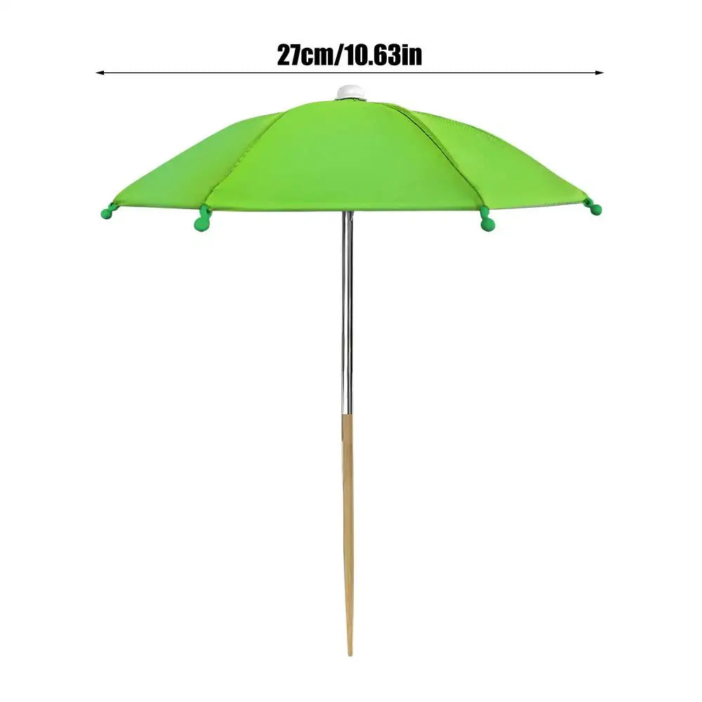 1pcs Plant Umbrella Portable Water Resistant Garden Umbrellas For Plants Flowers For Patio Balcony Courtyard Backyard Porch Roof Qme Green