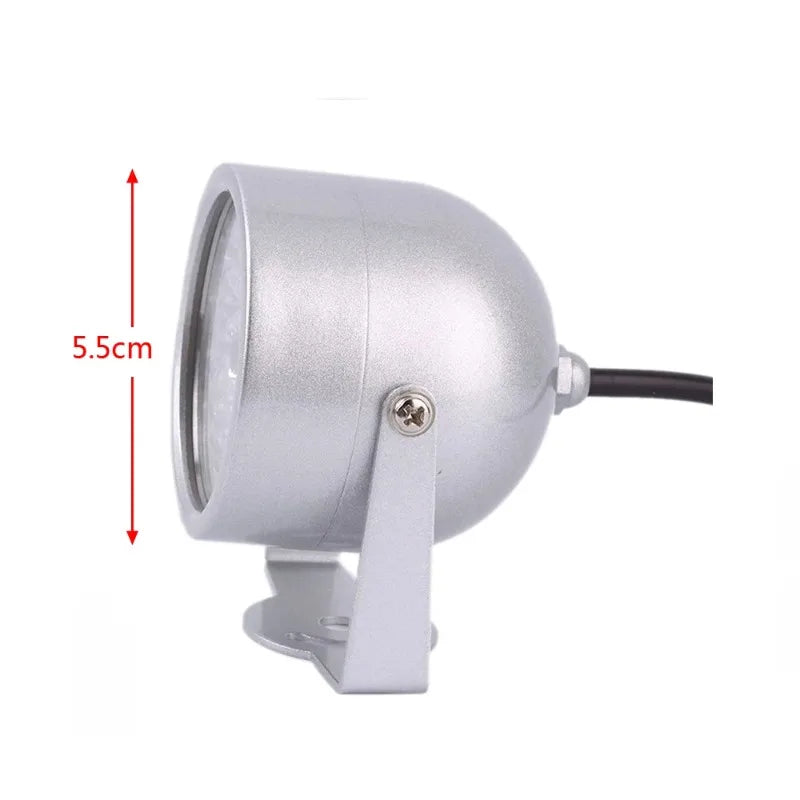 1PCS Infrared LED Fill Light Small Surveillance Auxiliary Lamp Outdoor Indoor IR Projector Lighting for Security Camera Qme