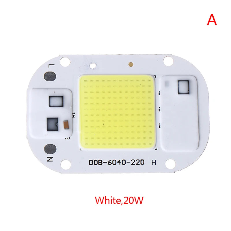 LED Chip 20W 30W 50W AC110 220V Smart COB Lamp Beads Without Driver Qme A