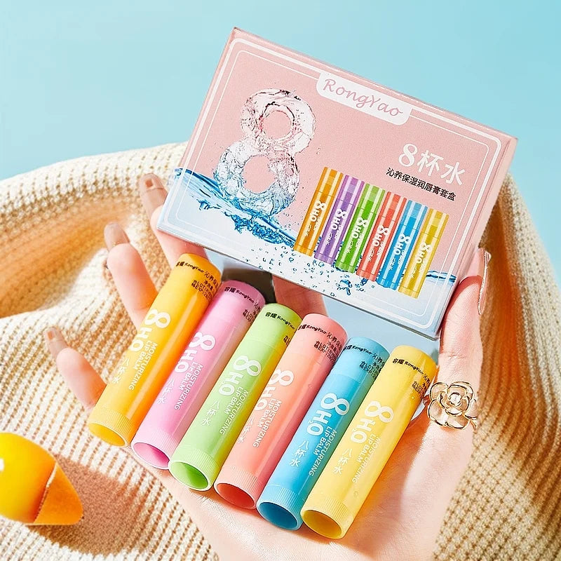 Eight Cups Water Lipstick Moisturize Moisturizing Case Nourishing Qme