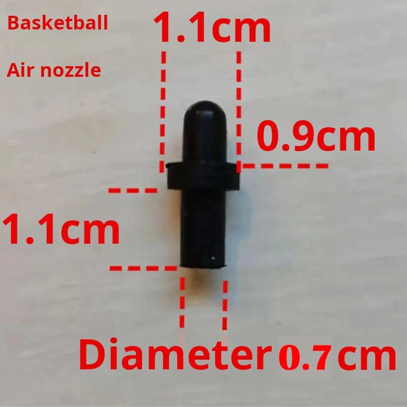 Basketball Nozzle Ball Replacement Air Leak Repair Valve Core Qme 4PCS