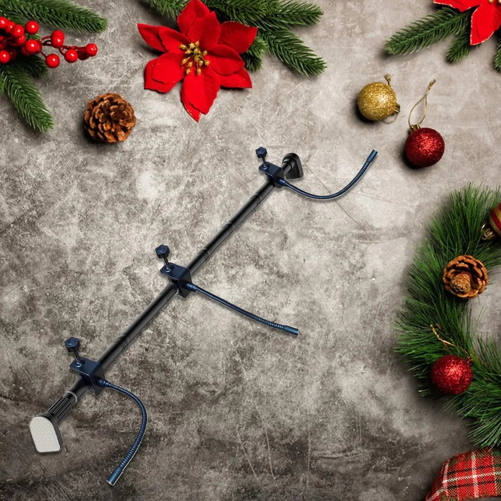 Garland Hanger For Door Frame Adjustable Garland Hanger Metal Holiday Decoration Holder For Christmas Wreath Halloween Outdoor Qme