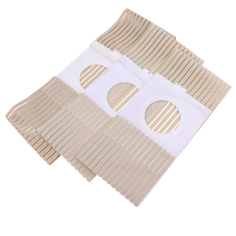 Ostomy Hernia Belt Stoma Support Wraps Unisex Abdominal Binder Brace Qme