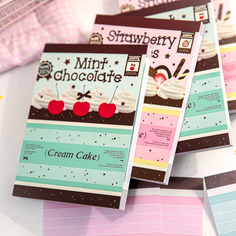 80 Sheets Cute Japanese Old-fashioned Style Memo Pads Message Paper Journal DIY Base Material Notepad School Office Stationery Qme