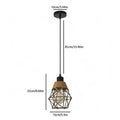 Vintage Hemp Rope Pendant Light Retro Loft Industrial Lighting Hanging Lamp Chandeliers Home Living Room Kitchen Decor Lampshade Qme 1light