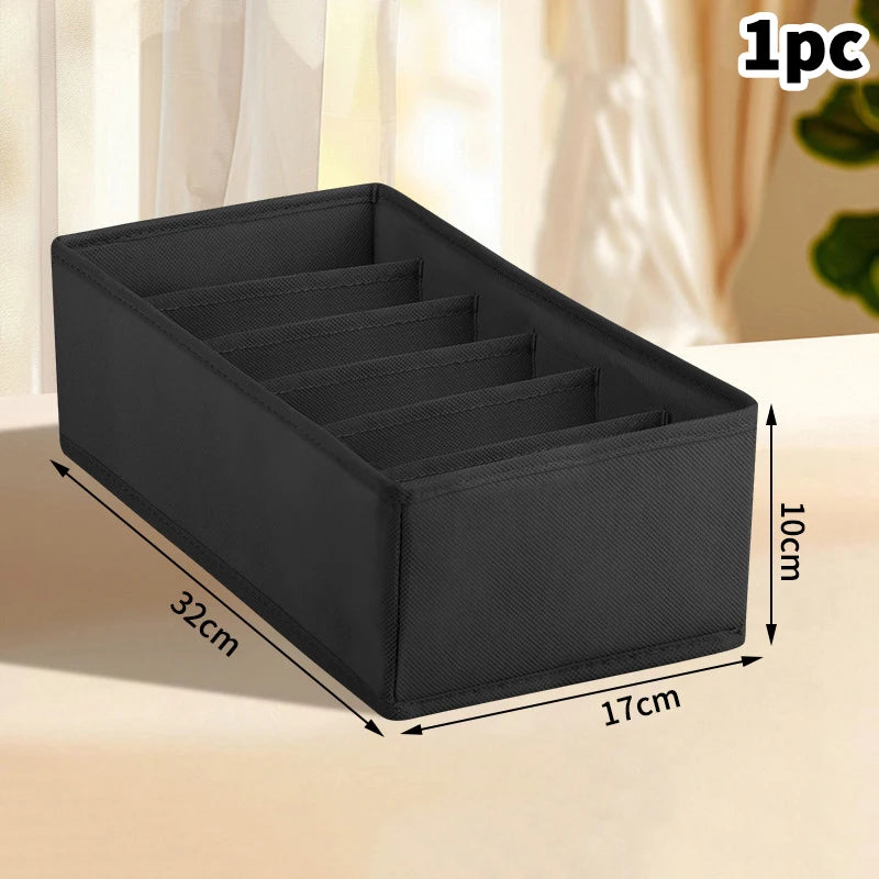 Household Wardrobe Box Cabinet Drawer Organizer Underwear Socks Bra Qme B1