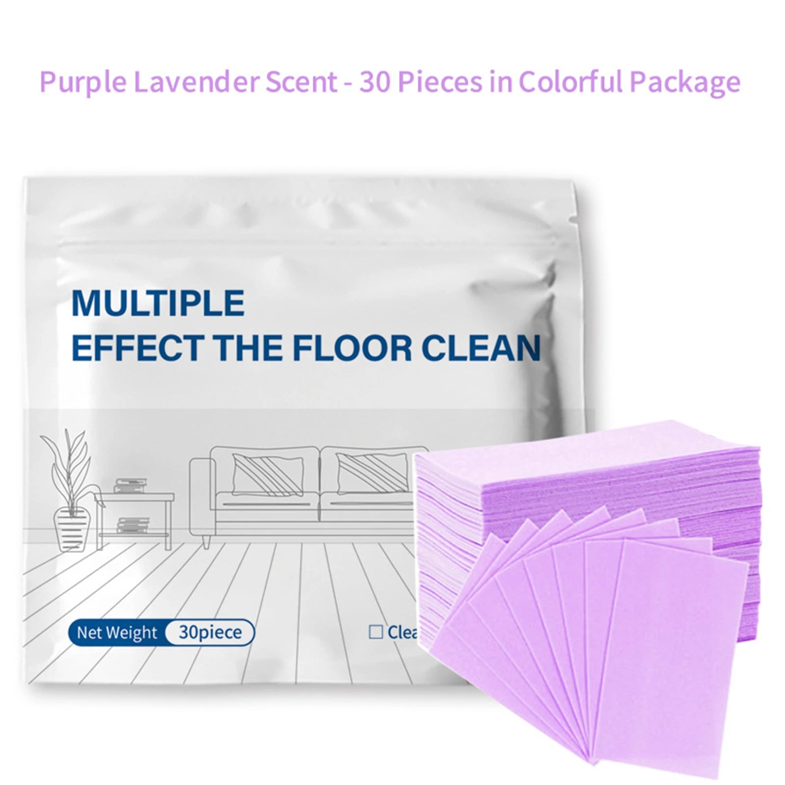 Floor Cleaner Cleaning Sheets Stain Removal Brightening and Fragrance-retaining Floor Cleaning Supplies Qme B