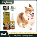 Pet Toilet Training Spray Puppy Positioning Defecation Cats Potty Training Indoor Outdoor Portable Location Dogs Spray Inducer Qme Default Title