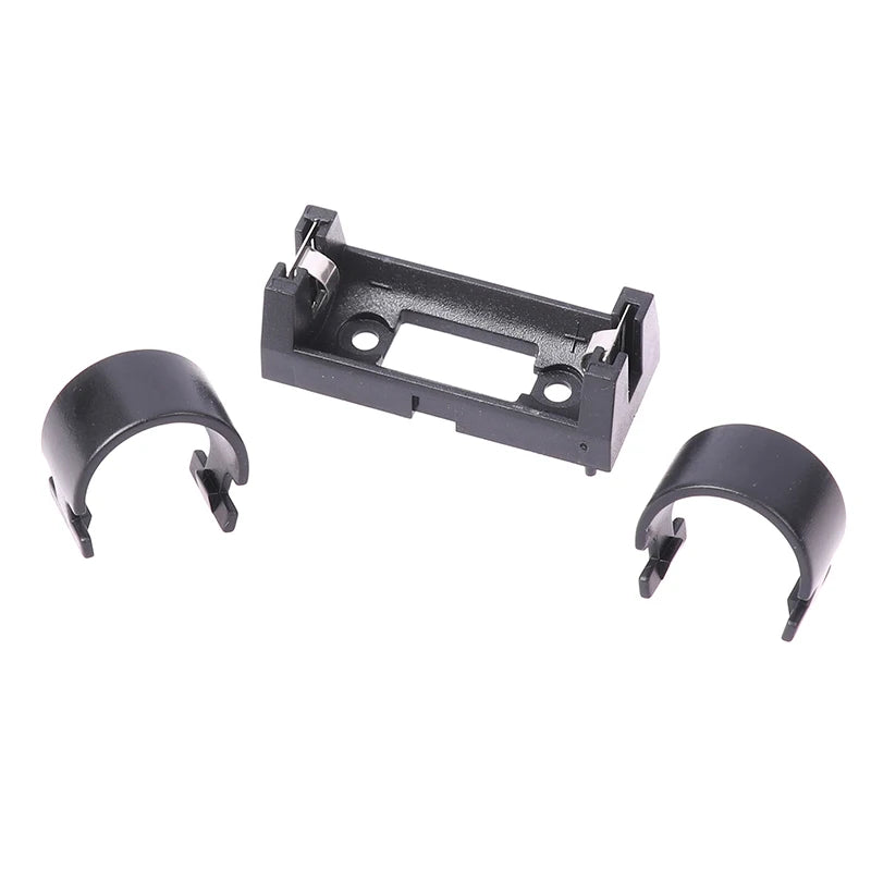 Plug-in CR123A Battery Holder 16340 Box LIR123A Storage Cover PCB DIY Qme