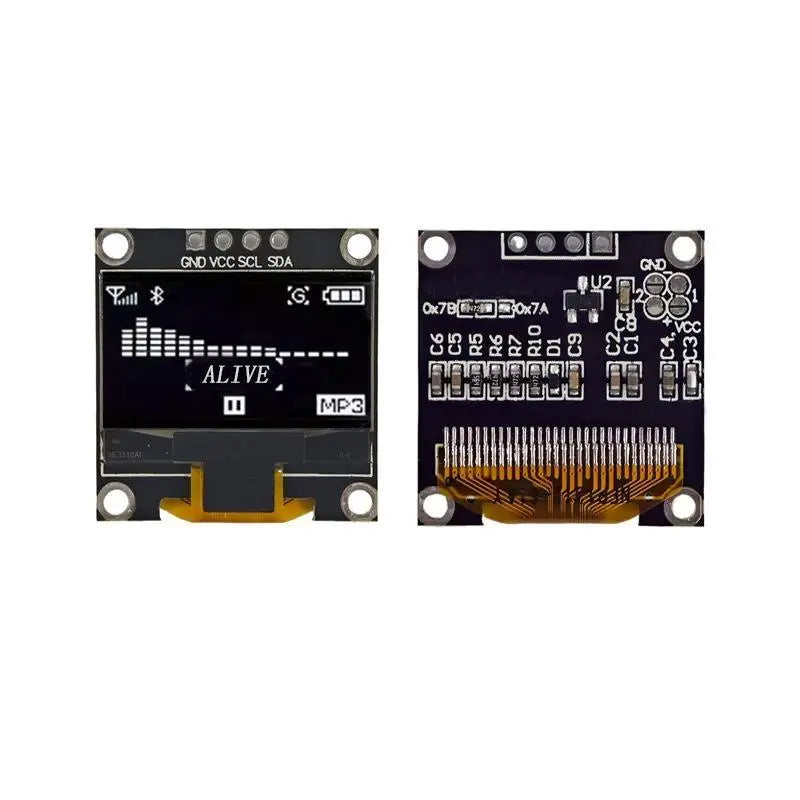 OLED Display Module 128x64 IIC 4pin Low Heat Emission Screen Board Qme