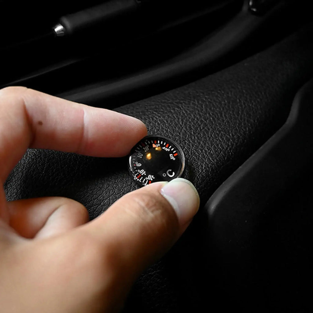 Car Air Thermograph Mechanical Small Portable Temperature Gauge Qme