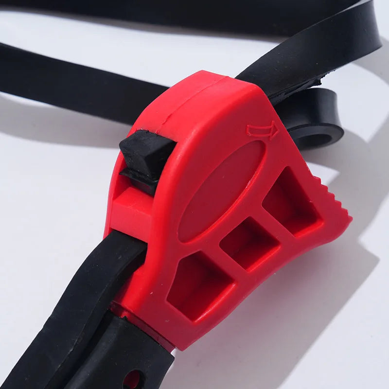 1Pcs 6inch Belt Wrench Oil Filter Puller Strap Spanner Chain Wrench Strap Opener, Adjustable Disassembly Tool Qme