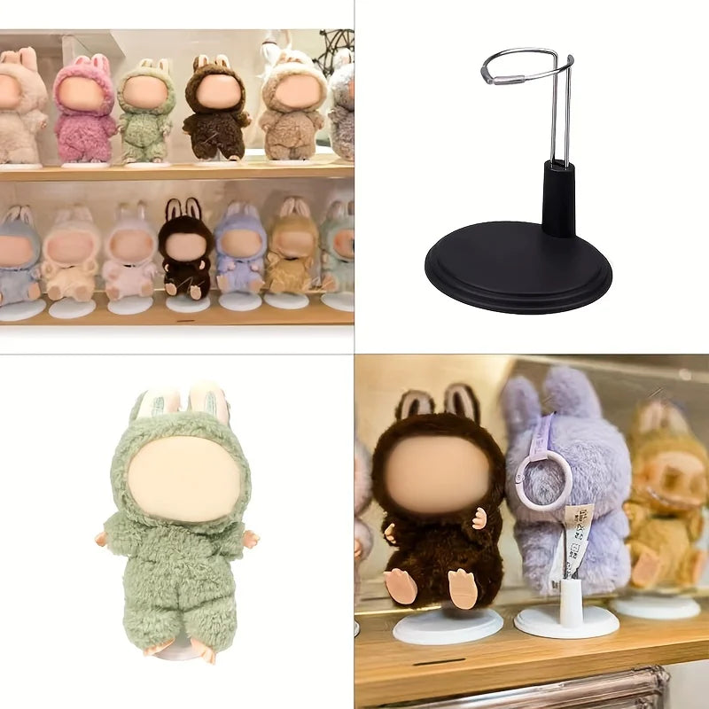 3pcs adjustable doll holder, suitable for labubu doll plastic display support accessories (excluding dolls) Qme