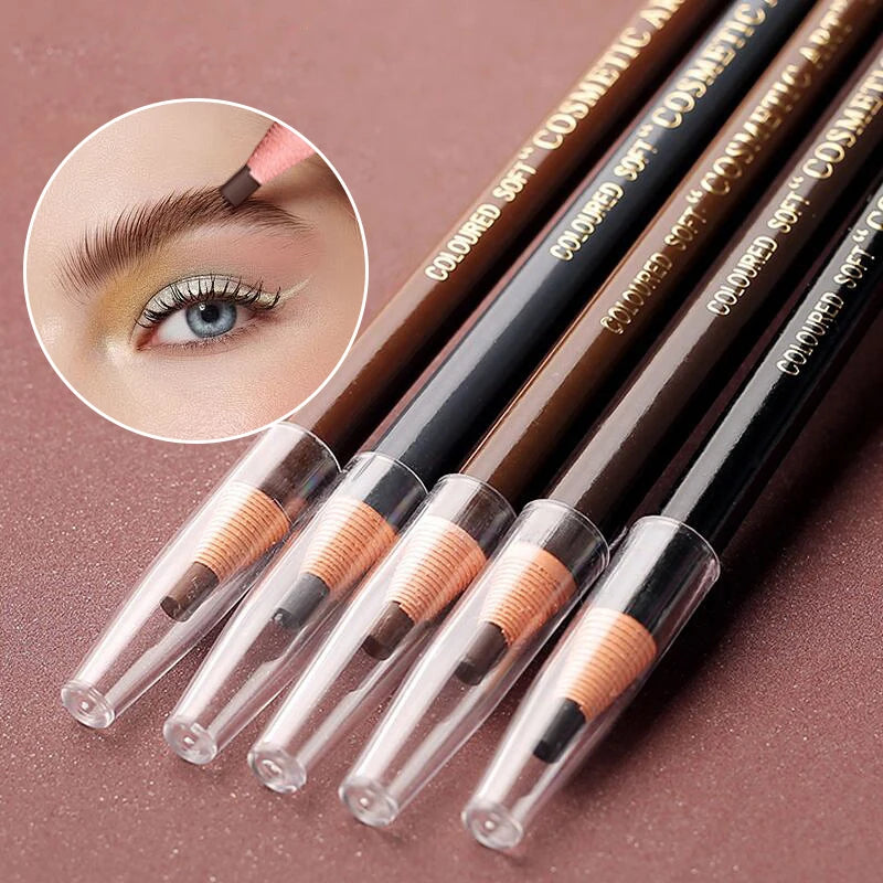 Waterproof Eyebrow Pencil Long Lasting Sweatproof No Fade Peel Off Qme