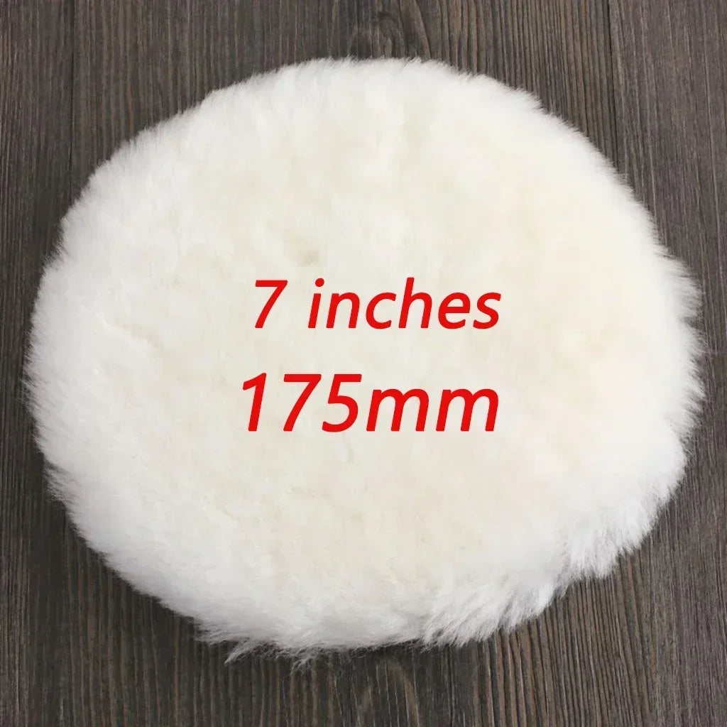 3/4/5/6/7 Inch Polishing Kit One Polishing Pad Car Waxing Sponge Disk Wool Wheel Auto Paint Care Polisher Pads for Car Polisher Qme 180mm