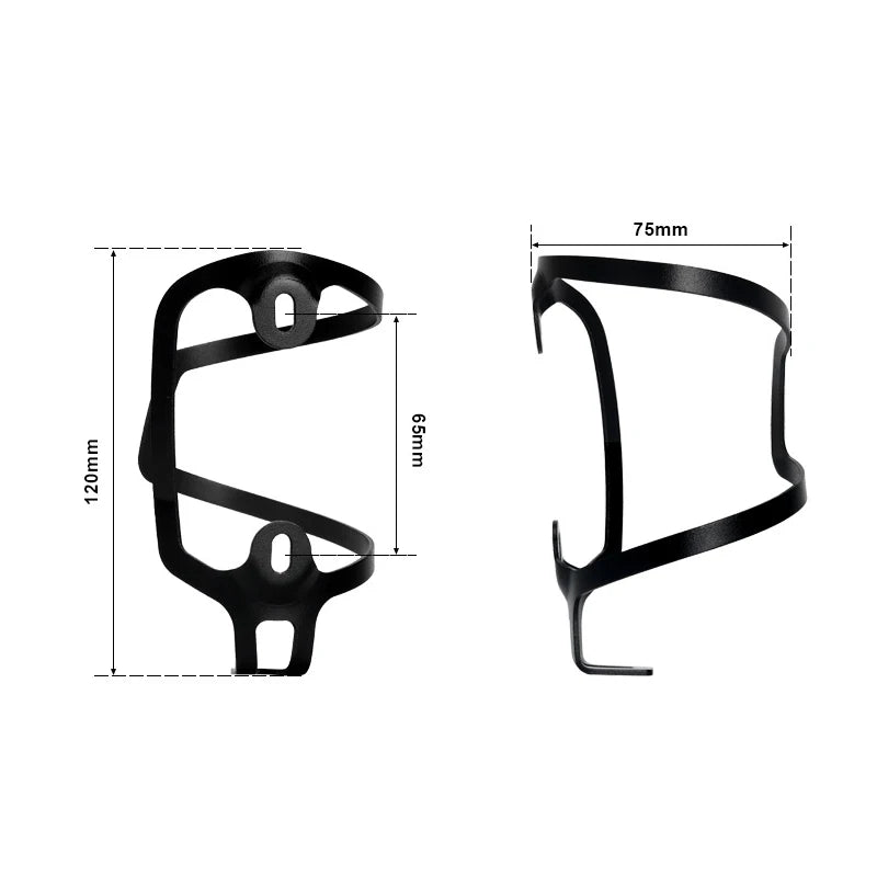 Lightweight Bike Bottle Holder Aluminium Alloy Water Cage Cup Bracket Qme