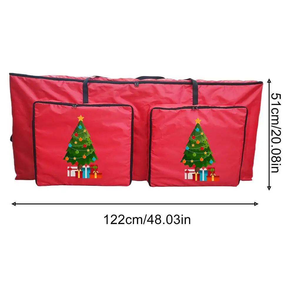 Christmas Tree Storage Box Zippered Extra Large Container Reinforced Qme A China Mainland
