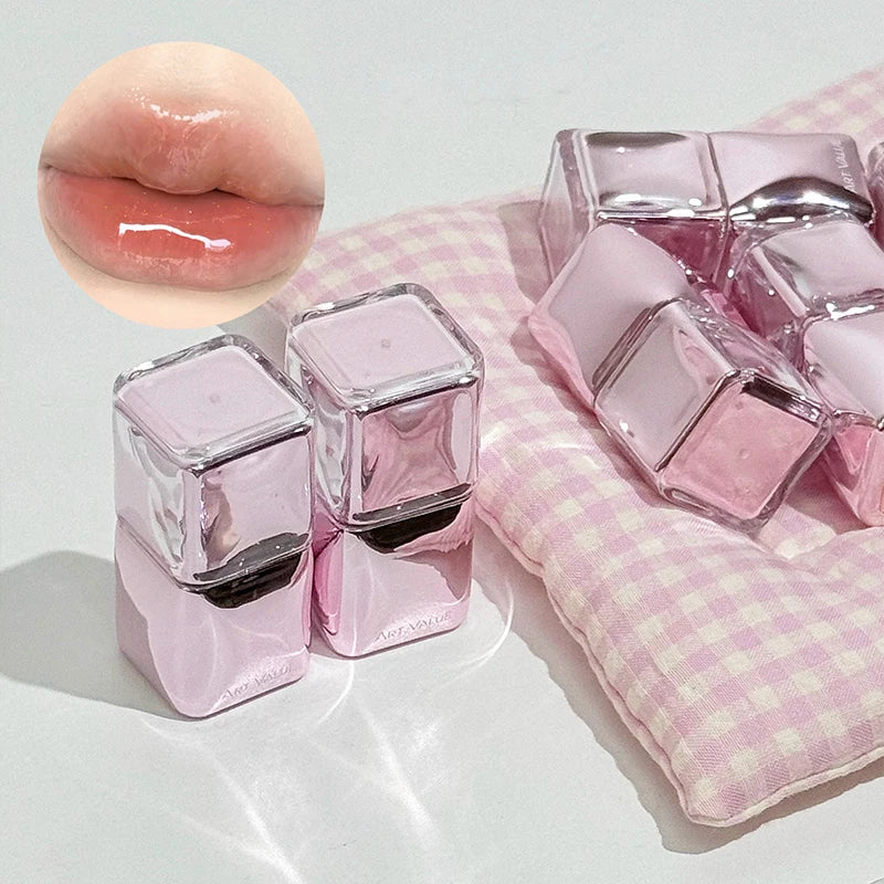 Art Value Mirror Shine Lip Gloss Hydrating Moisturizing Long-lasting Qme