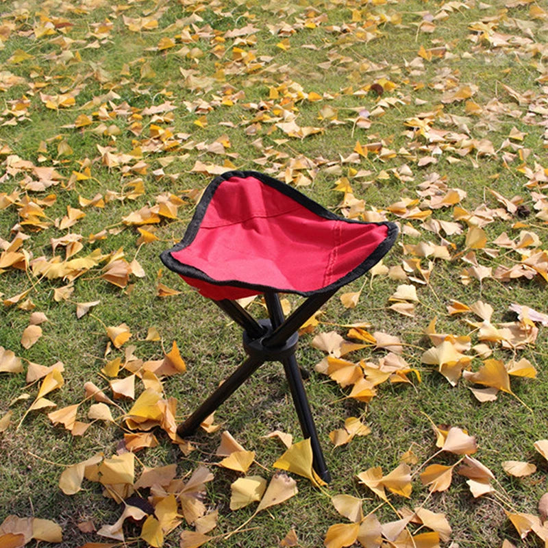 Beach Chairs Outdoor Multi Function Portable Folding Stool Triangle Qme
