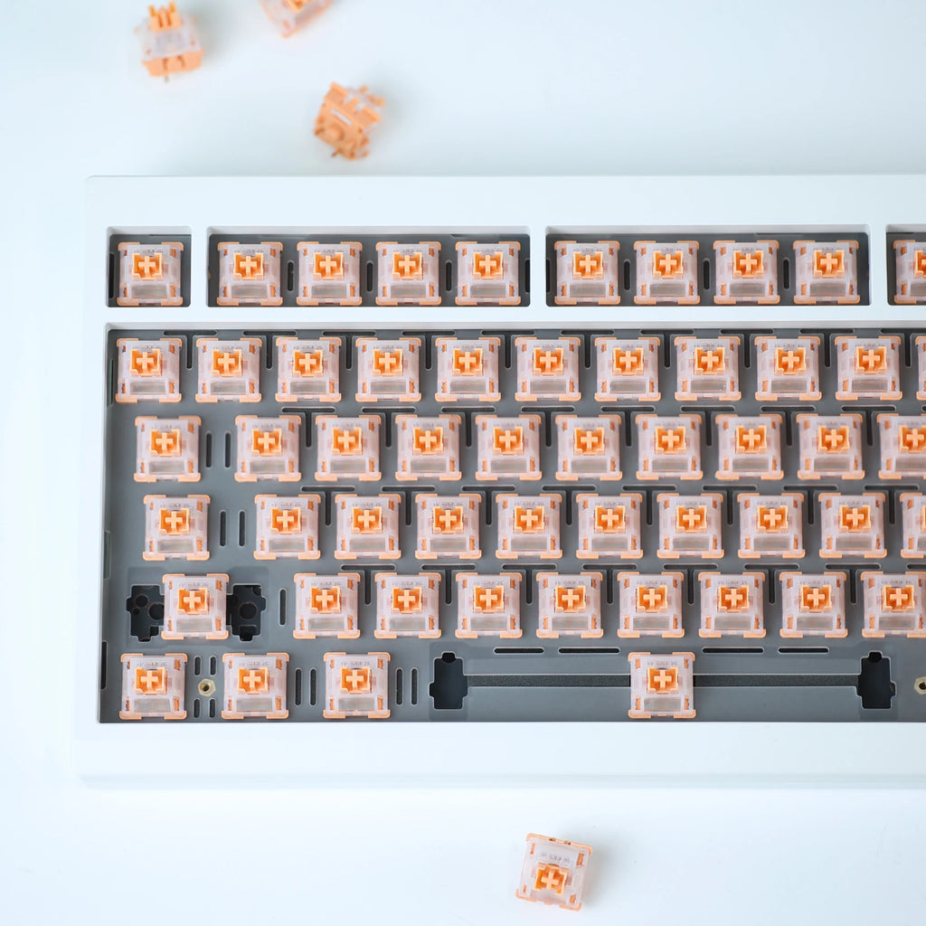 Chosfox Yichu Silent Linear Switch RGB Mechanical Keyboard Game Hostels Switch 5Pin Factory Lubed Hot Swap Custom MX Switch POM Qme