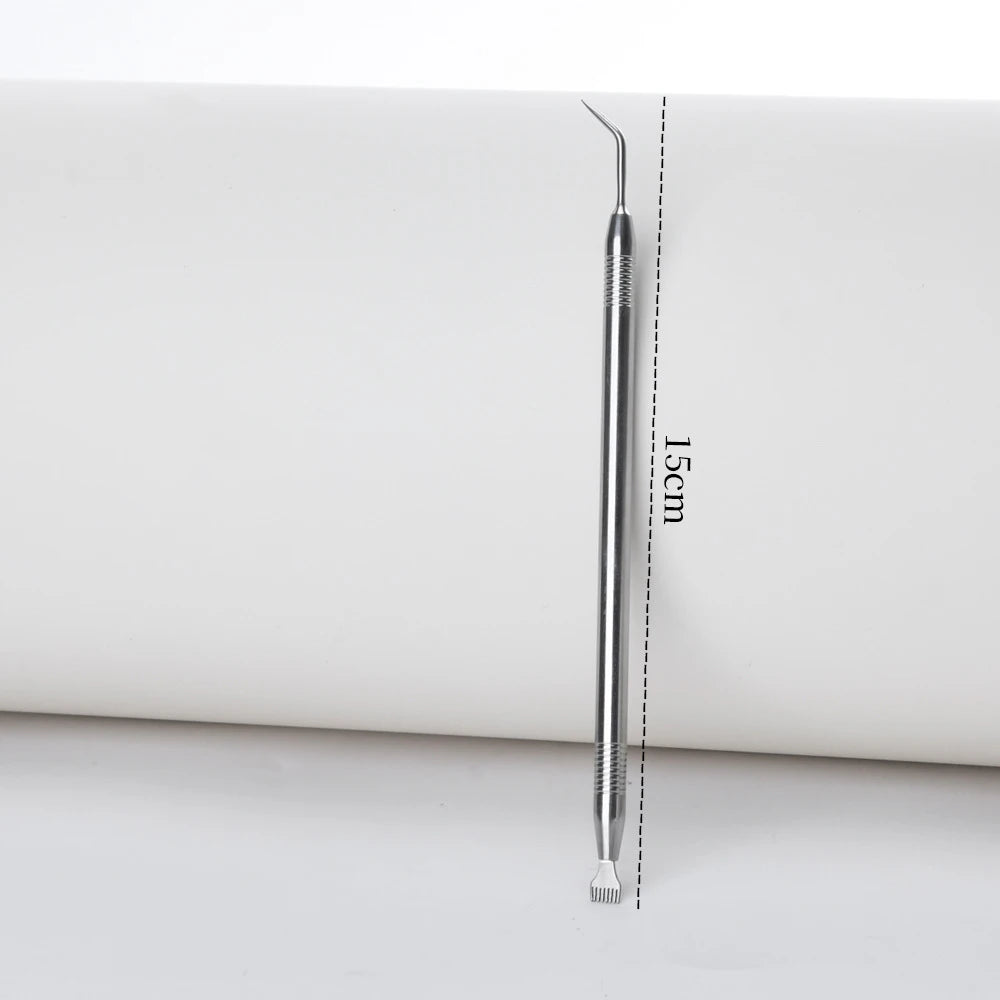 Eyelash Perm Lifting Tools Stainless Steel Clean Up Rods Beauty Qme Silver China Mainland