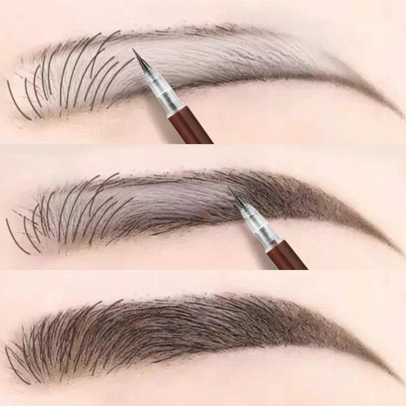 Ultra-fine Eyebrow Pencil Outline Shadow Lying Silkworm Eyeliner Waterproof Non-smudge Lasting Colorfast Liquid Eyebrow Pencil Qme