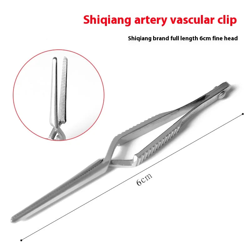 Stainless Steel Micro-hemostatic Clip Artery Vein Small Blood Vessel Qme g